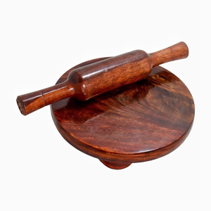 Acacia Wood <b>Rolling</b> <b>Pin</b> and Board Christmas New Products Household Pastry Baking Tool Wood <b>Rolling</b> Board - Product Image 1