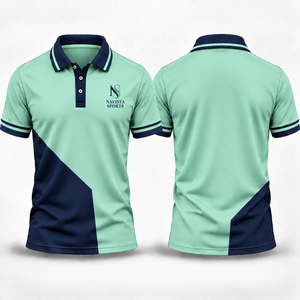 Chemise Formelle Personnalisée Respirante à Manches Courtes pour Homme en Polyester/Coton – Idéale pour le Golf, le Sport et les Uniformes d'Équipe d'Entreprise - Product Image 3