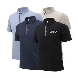 Camiseta Deportiva de Manga Corta de Secado Rápido para Hombre de Alta Calidad, Camisetas con Logotipo Bordado y Estampado Personalizado para Hombre - Product Image 1