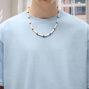 เสื้อยืดโอเวอร์ไซส์ผู้ชาย ผ้าฝ้าย 100% หนานุ่ม ทรงบ็อกซี่ คอกลม เรียบง่าย สไตล์สตรีทแวร์ - Product Image 4