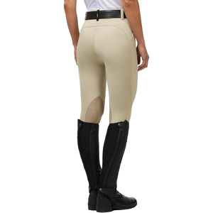 Pantalon d'équitation extensible pour femme avec patchs en silicone aux genoux, respirant, pour l'entraînement, personnalisable, vente en gros - Product Image 2