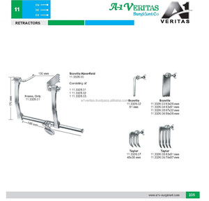 High Quality A-1 VERITAS Scoville-Haverfield Retractor Stainless Steel Self-Retaining Reusable Surgical Instrument Set - Product Image 6