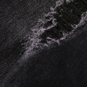 Nuevos Pantalones Cargo Ajustados de Moda para Hombre, Vaqueros Largos de Mezclilla con Bolsillos, Elásticos, Negros, Transpirables, para Trabajo - Product Image 5