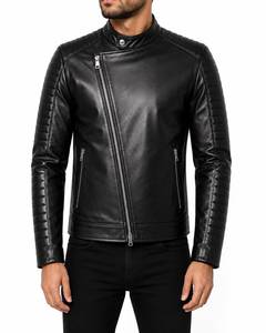 Chaquetas de Cuero al por Mayor para Hombre, Material Genuino de Primera Calidad, Construcción Suave y Cómoda, Moda Moderna, Impermeables y Transpirables - Product Image 1