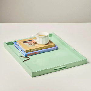 Unique Premium Quality Elegant Durable Choice for Home Decor Serving and Gifting Needs Exquisite Handcrafted Lacquer Tray - Product Image 1