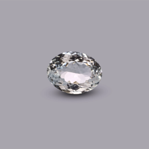 Natural Sky Blue Aquamarine 5.45 Carat Oval Cabochon Loose Gemstone for Fine Jewelry - Product Image 1