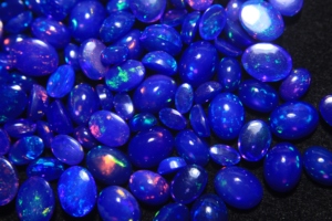 Blue Opal Ethiopian Opal Oval Cut Gemstone Colorful Opal Natural Opal Multi <b>Fire</b> And Play Of Color Opal For Jewelry Making - Product Image 4
