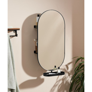 Luxury Gold Rectangular Wall <b>Mirror</b> Greek Key Meander Pattern <b>Frame</b> Decorative <b>Mirror</b> for Living Room Bedroom Hotel Supply - Product Image 3