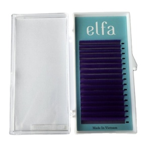 Extensiones de Pestañas Hechas a Mano con Cabello Sintético Clásico Personalizable, Grosor de 0.15 mm, Hechas en Vietnam, Curvatura CC/DD, Logotipo Personalizado para Belleza - Product Image 1