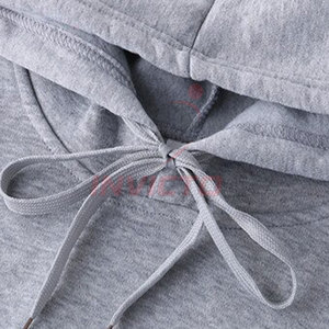 Ropa Urbana con Estilo y Corte Cómodo y Flexible, Sudaderas con Capucha Lisas en Tela de Mezcla de Algodón - Product Image 6