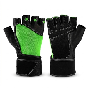 Gants de sport demi-doigts personnalisables avec logo, respirants et doux, pour cyclisme, musculation et fitness – Vente en gros - Product Image 2