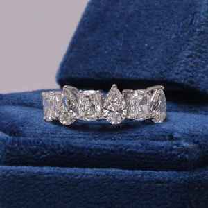 Luxury 925 Sterling <b>Silver</b> 1.20Ct <b>Emerald</b> Cut Lab Grown Diamond <b>Ring</b> Micro Pave Women's Wedding Party Jewelry Wholesale OEM - Product Image 1