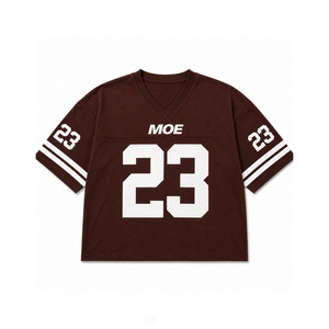 Maillots de football américains surdimensionnés de haute qualité OEM, respirants, style hip-hop, avec design personnalisé sublimé - Product Image 3