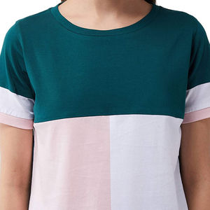 Stylish Comfortable Cotton <b>Twin</b> <b>Set</b> For Women Short Sleeve Tops With Shorts <b>Twin</b> <b>Set</b> For Women Custom T Shirt & Short <b>Set</b> - Product Image 3