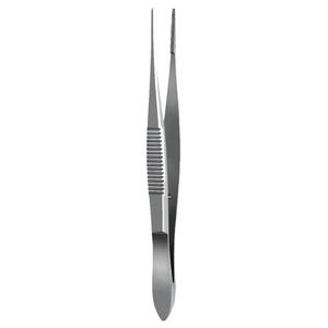 Juego de instrumentos quirúrgicos oftálmicos Bonaccolto al por mayor, con mandíbula longitudinal manual dentada y punta cruzada dentada para conjuntiva - Product Image 3