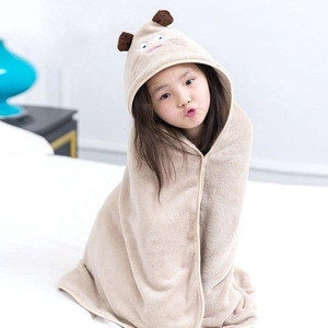 Serviette de bain à capuche pour bébé écologique, 100% coton éponge doux et confortable, taille et design personnalisés pour garçons et filles - Product Image 3