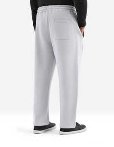 Pantalon de jogging unisexe coupe droite en coton 500g, personnalisable avec logo, pour homme, style décontracté, ensemble de survêtements légers - Product Image 2