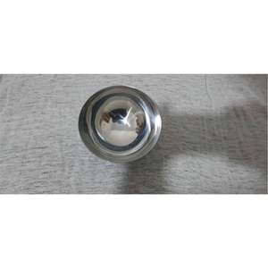 Plateau Rond en Acier Inoxydable de Qualité Alimentaire Durable, Vente en Gros, Assiette Métallique Écologique Brillante pour la Restauration et le Traiteur - Product Image 6