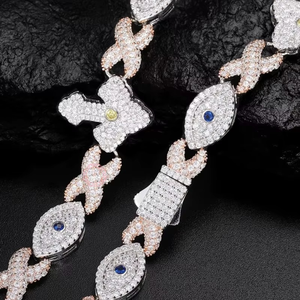 Classical Design Cross Evel Eye <b>Infinity</b> Gold Plated Fine Jewelry & Pendants Charms Custom Simple Hot Sale Fashion Jewelry - Product Image 3