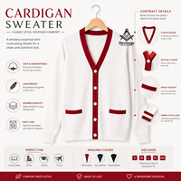 Cardigan d'hiver en acrylique grec pour femmes, style vintage personnalisé, brodé, à bouton unique, rouge et blanc, pour la franc-maçonnerie et les confréries.