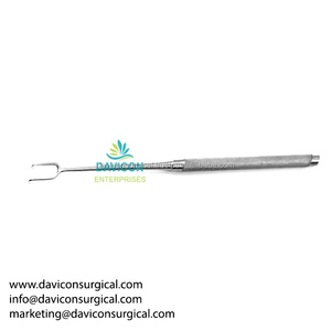 Joseph 6,25 pulgadas (16cm) Retractor manual Gancho STR de 2 puntas con separación de 5mm Acero inoxidable y material plástico - Product Image 2