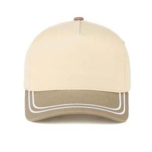 Gorra de Béisbol Personalizada de 5 Paneles de Algodón, Estructurada, con Logotipo Bordado e Impreso en la Parte Delantera - Product Image 3
