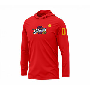 Camiseta de Baloncesto Personalizada – Jersey de Equipo de Alto Rendimiento con Capucha y Manga Larga |   Nombre y número del equipo personalizados - Product Image 6