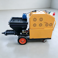 Machines à projeter du mortier portables 220V avec sortie de pression stable pour le plâtrage professionnel