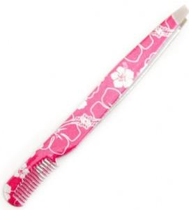 Pinzas de acero inoxidable para pestañas, herramienta de belleza oblicua para injerto de pestañas postizas y extracción de vello. - Product Image 4