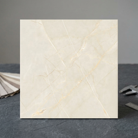 Carreaux de sol en marbre blanc Carrara bon marché 60x60, design Arctic Smoke, carreaux en porcelaine 600x600, prix de gros aux Philippines