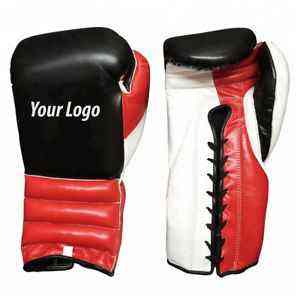 Gants d'entraînement de boxe pour la combat et la compétition, design personnalisé professionnel, rembourrage en mousse haute densité, gants de boxe avec logo privé en cuir - Product Image 5