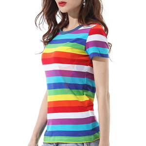 Camiseta de Verano 2026 con Nuevo Diseño y Logotipo Personalizado, Cuello Redondo, Manga Corta, Informal, de Alta Calidad, 100% Algodón, Cómoda para Mujer - Product Image 3