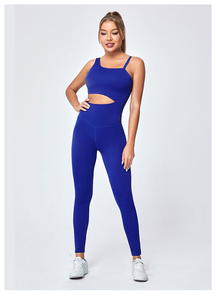 Ensemble de sport imprimé tendance pour le fitness et le yoga : soutien-gorge de sport et legging - Product Image 6