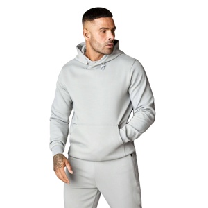 Pull personnalisé de haute qualité couleur unie hommes sueur avec poche pull pull survêtements couleur unie taille confortable pour hommes - Product Image 5