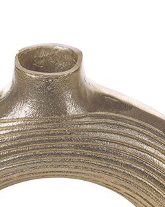 Premium Handmade Decorative Gold Metal Flower <b>Vase</b> Modern Interior Styling Product <b>for</b> Luxury Homes Commercial Spaces Villas - Product Image 6