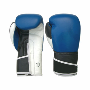 Gants de boxe d'entraînement Five B Premium en cuir véritable 12oz 14oz 16oz avec rembourrage en mousse triple couche et support de poignet, vente en gros OEM - Product Image 1