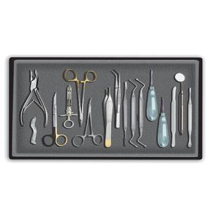 Ensemble d'instruments de chirurgie parodontale, outils de chirurgie dentaire pour interventions parodontales, 15 pièces, par GS - Product Image 3