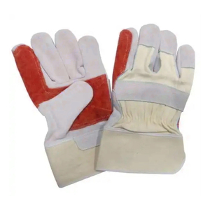 ถุงมือหนังคุณภาพสูงสำหรับงานหนัก ป้องกันมือสำหรับงานอุตสาหกรรม งานก่อสร้าง - Product Image 3