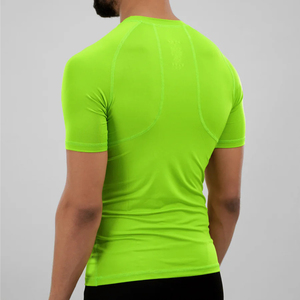 Camiseta de Compresión para Hombre, Venta Caliente, Personalizable, Ecológica, Transpirable, de Alta Calidad, Servicio OEM - Product Image 3