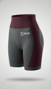 Women's High Waist Gym Shorts Breathable Streetwear Fitness Workout Shorts Biker Style Seamless Butt Scrunch Yoga <b>Booty</b> - Product Image 4