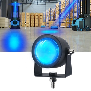 ไฟสปอตไลท์สำหรับคนเดินเท้าไฟ LED สีฟ้าสำหรับทำงานคานหลังคากันน้ำไฟเตือนรถยกไฟฟ้าสภาพใหม่ - Product Image 1