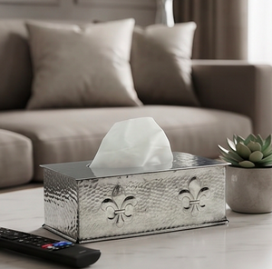 กล่องใส่กระดาษทิชชูสแตนเลส ขัดเงาอย่างดี สวยงาม สำหรับใช้ในครัวและบ้าน - Product Image 6