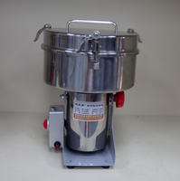 Moulin à farine commercial miniature MJ 4500G pour le maïs, le cacao, le soja, le café, le poivre, la farine de sésame, machine à moudre pour les petites entreprises
