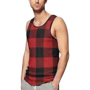 เสื้อกล้ามผู้ชายแบบใหม่ วัสดุสั่งทำพิเศษ เนื้อผ้านุ่ม ยืดหยุ่น สีดำล้วน ราคาประหยัด ออกแบบได้ตามต้องการ บริการ OEM ODM - Product Image 2