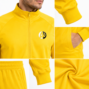 Chándal moderno para hombre que ofrece comodidad transpirable para sesiones de gimnasio, entrenamiento físico, jogging, deportes, viajes y uso diario informal. - Product Image 6