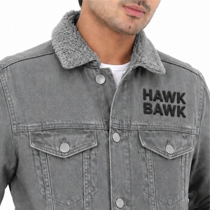 <b>Men</b>’s Casual Denim <b>Jacket</b> Clothing For Everyday Casual <b>Shearling</b> Collar Button Front Casual Style Comfortable Everyday Outdoor - Product Image 4