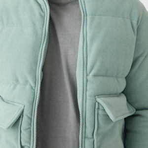 Blouson matelassé premium pour homme – Veste décontractée d'extérieur coupe-vent avec fermeture éclair et poches latérales pour l'hiver - Product Image 3