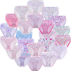 Braguitas de Dibujos Animados para Niñas, Nuevas de Fábrica, Térmicas, Sin Costuras, de Secado Rápido, 100% Algodón, Transpirables, Antiestáticas, AOP - Product Image 1