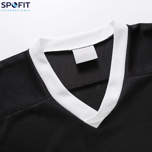 Ventes en gros de maillots de hockey sur glace pour hommes de haute qualité personnalisés, 100% polyester, impression par sublimation, vêtements de sport confortables pour adultes - Product Image 2