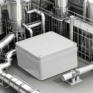 OEM IP66 <b>Waterproof</b> PC/ABS <b>Electrical</b> Junction <b>Box</b> Enclosure with Injection Molding - Product Image 1